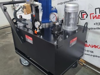 Гидравлическая система сервоприводов направляющих аппаратов турбины-3